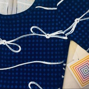 LulaRoe UNICORN blue bow dress 💙